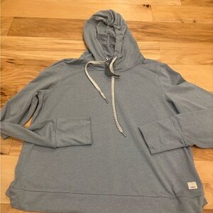 Vuori Light Blue Hoodie
